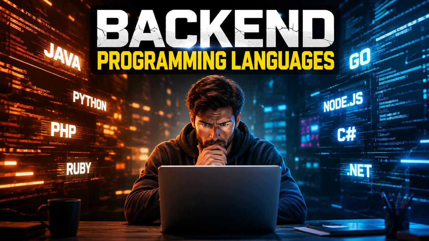 Backend Programming Languages: How to Choose Between Node.js, Go, Python, Java, Rust, and More
