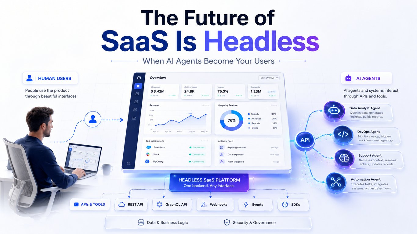 The Future of SaaS Is Headless: When AI Agents Become Your Users