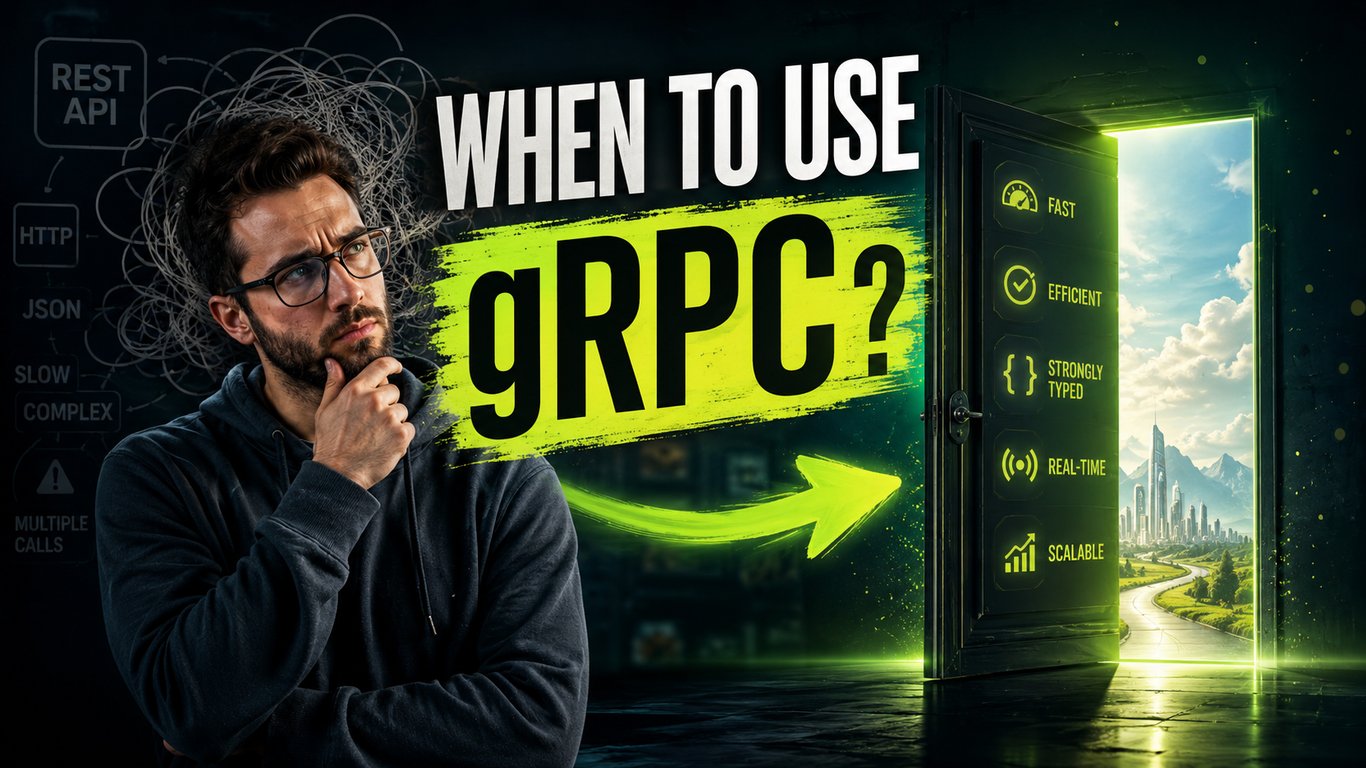 When Should You Use gRPC? A Practical REST vs gRPC Decision Guide