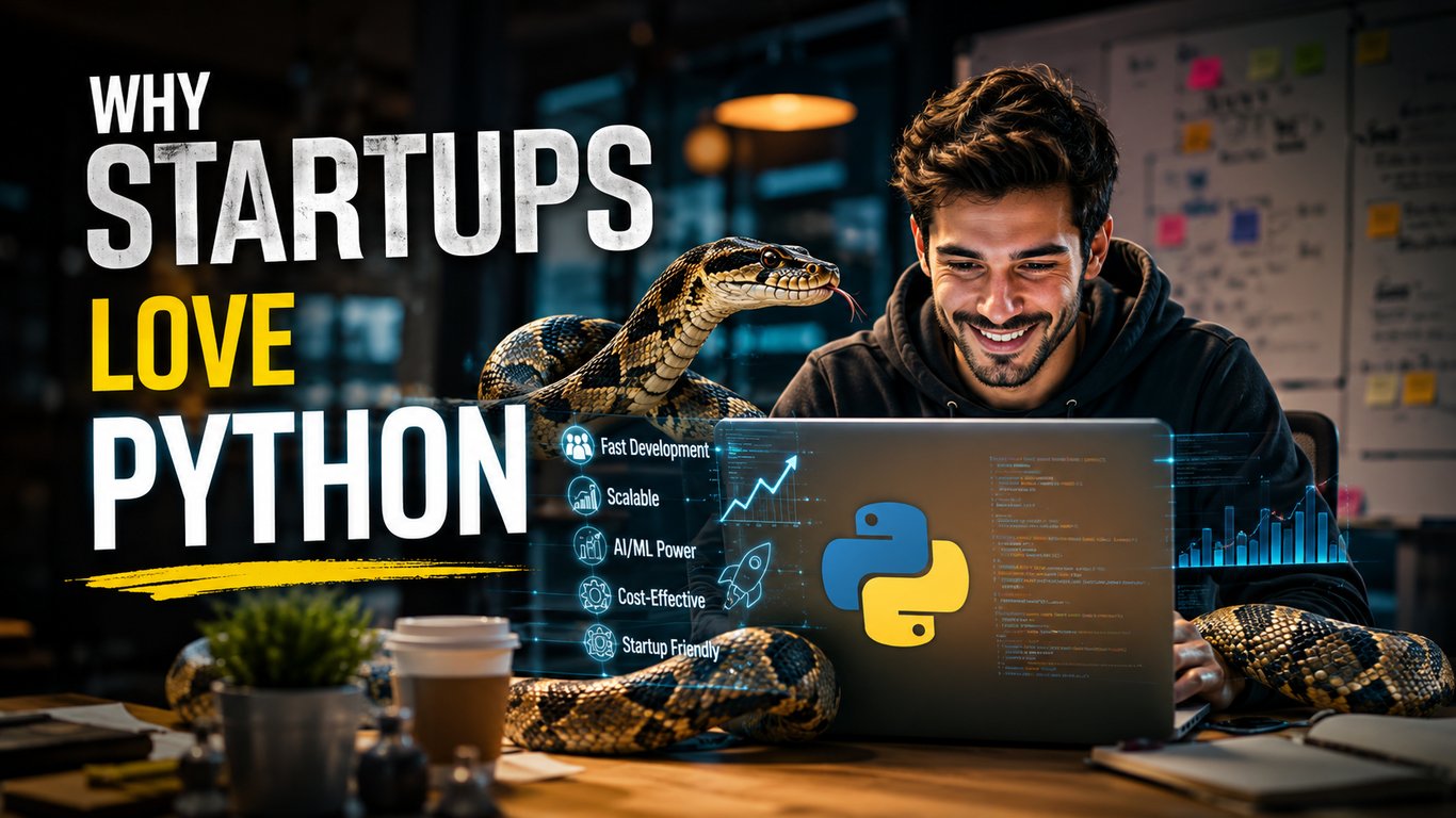 Why Startups Choose Python: Fast Product Iteration, AI/Data Ecosystem, Hiring, and the Scaling Trade-Offs