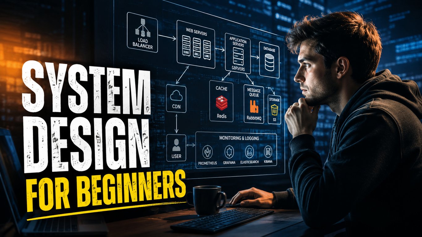 System Design for Beginners: A Simple Framework for Designing Real Applications