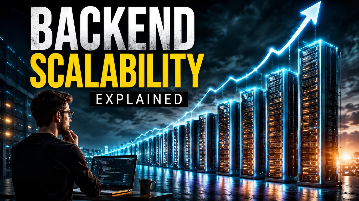 Backend Scalability Explained: Vertical vs Horizontal Scaling, Bottlenecks, and Elasticity