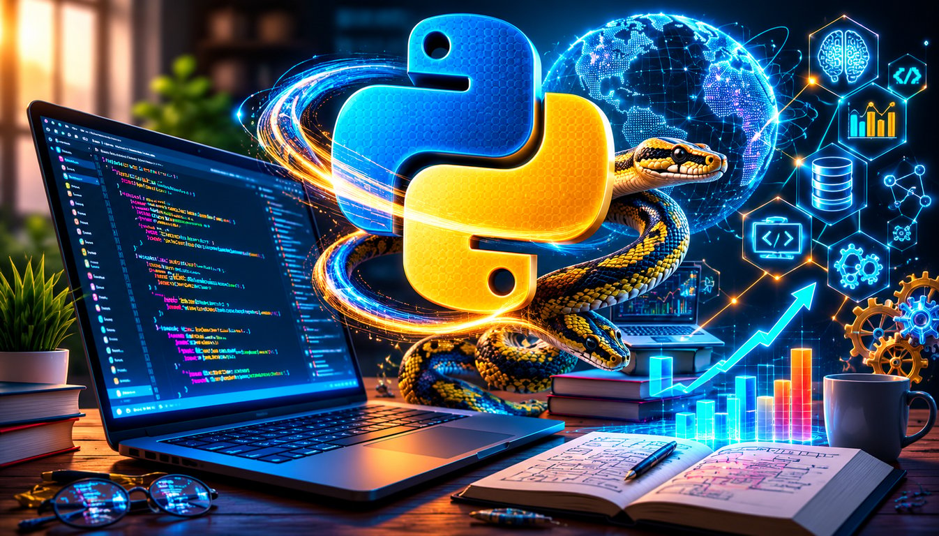Python for Beginners: Types, Functions, Collections, Classes, Exceptions, Async, Typing, and Modern Python 3.14