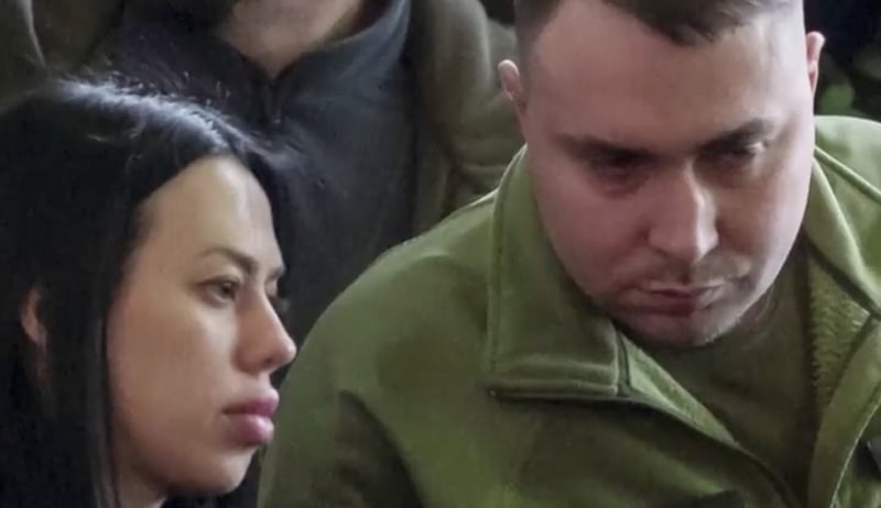 烏克蘭國防部情報總局長布達諾夫（Kyrylo Budanov）及妻子瑪莉安娜（Marianna Budanova）