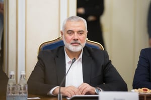 哈瑪斯（Hamas）領袖哈尼雅（Ismail Haniyeh）