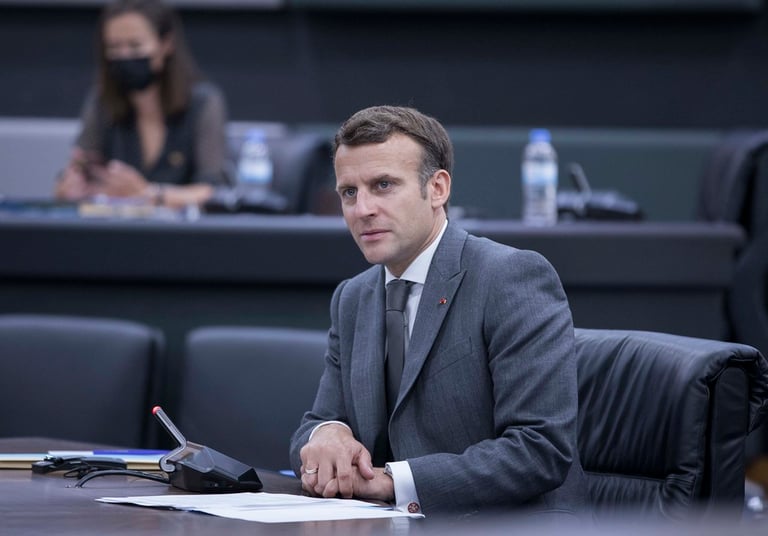 法國總統 馬克龍 Emmanuel Macron