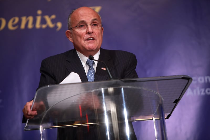 前紐約市長朱利安尼（Rudy Giuliani）