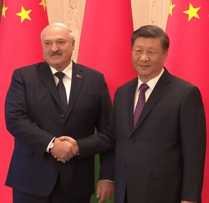 白俄總統盧卡申科（Alexander Lukashenko）、中國國家主席習近平