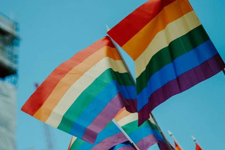 LGBTQ、同婚、同性婚姻、彩虹旗