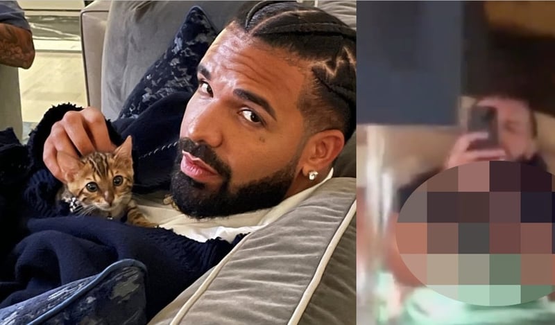 The suspected indecent video of Drake was leaked and blocked from 