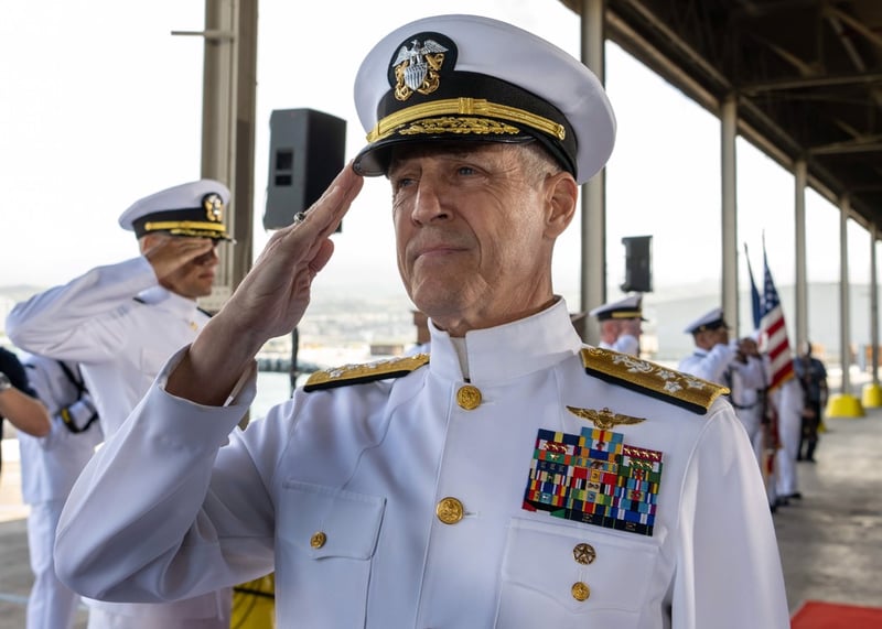 美國太平洋艦隊司令布達交接典禮4日在夏威夷舉行，由美國參謀首長聯席會議戰略、計畫與政策主任柯勒（Stephen Koehler）接掌