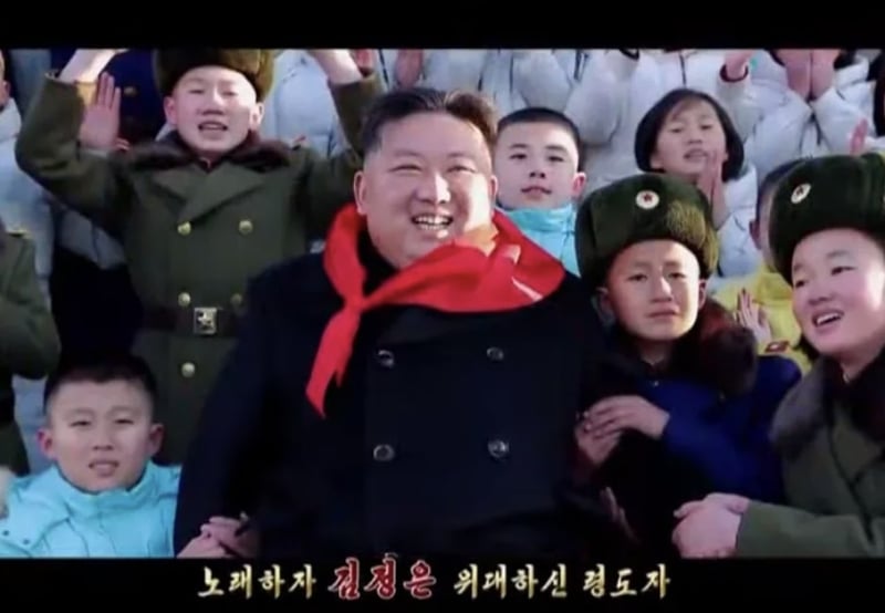 太陽節更名後 北韓官媒釋出新歌讚頌金正恩為「親切的父親」