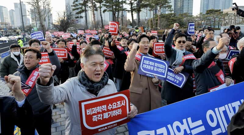 國會大選失利後 韓國醫師罷工有望落幕