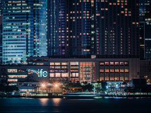 香港 city skyline during night time