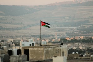 約旦國旗、中東局勢