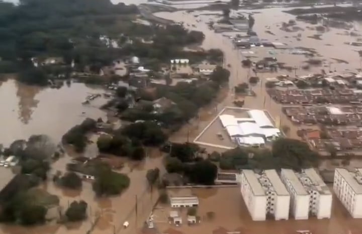 巴西南部遇百年洪災 增至56死74失蹤