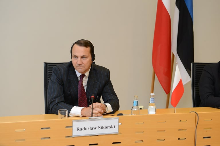 波蘭外長席科斯基（Radoslaw Sikorski）