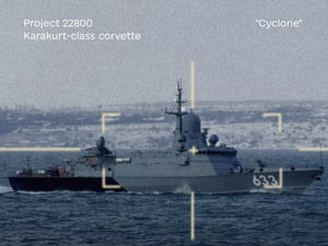 The russian Black Sea Fleet lost a warship again! As a result of the attack on May 19, Ukrainian defenders hit a "Cyclone" Project 22800 Karakurt-class corvette. There is no place for russian scrap metal in Ukrainian Crimea!