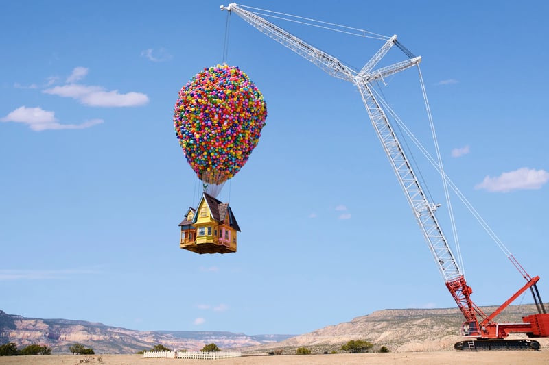 《天外奇蹟》氣球屋