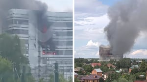 俄羅斯軍工研究中心爆大火 已知8人死亡