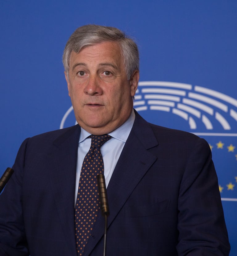 義大利副總理兼外交部長塔加尼（Antonio Tajani）