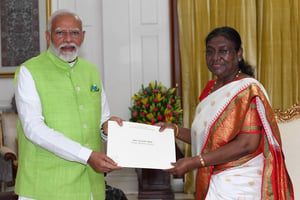 印度總理莫迪（Narendra Modi）、總統慕爾穆（Draupadi Murmu）