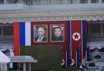 俄羅斯總統普京（Vladimir Putin）、北韓領導人金正恩