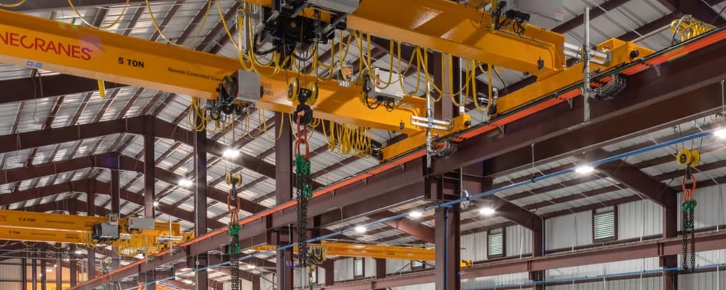 industrial metal building crane building 01