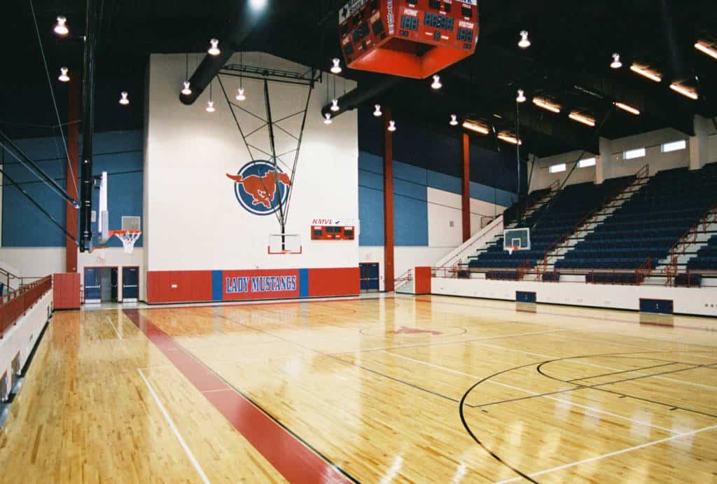 institutional metal building school gymnasium 01