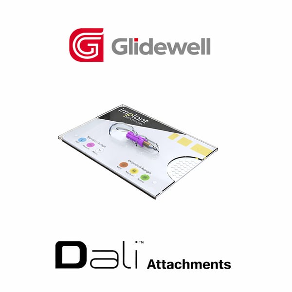 DALI Overdenture Attachment Kit for Glidewell HT and Tapered Implants