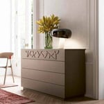 Trittico comò e comodini San Michele “Dafni”