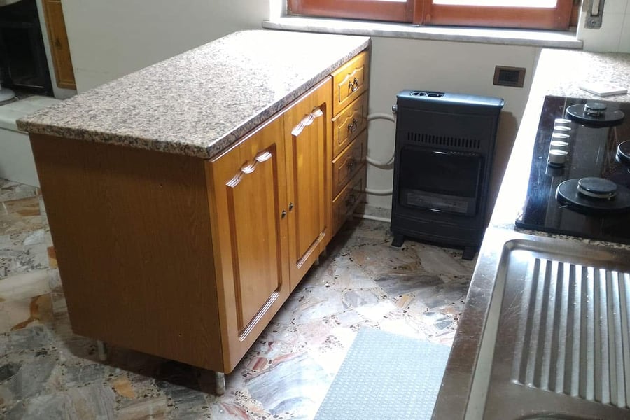 Lavori di restyling, cucina anni ’80 6