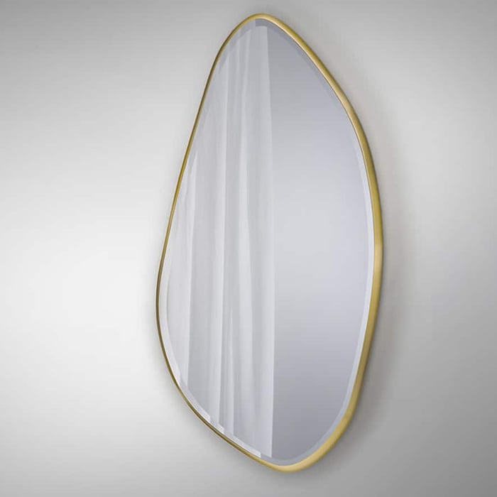 Specchio a forma ovale irregolare Mimo 80x170, Schuller 2