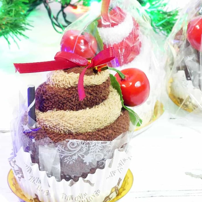 Tovagliette mani spugna, cup cake - immagine 2