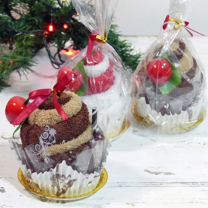 Tovagliette mani spugna, cup cake - immagine 5
