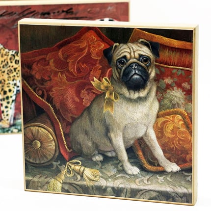 Cornice portafoto da poggio "Rosee" in resina foglia oro, stile barocco 11