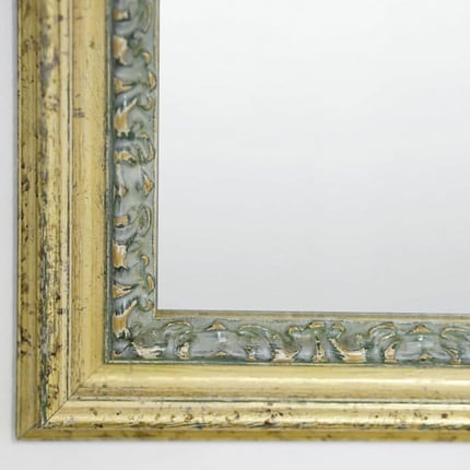Specchio MORFEO con cornice foglia oro, SCHULLER 15