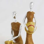 Sculture in resina "Lady relax"