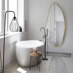 Specchio a forma ovale irregolare Mimo 80x170, Schuller