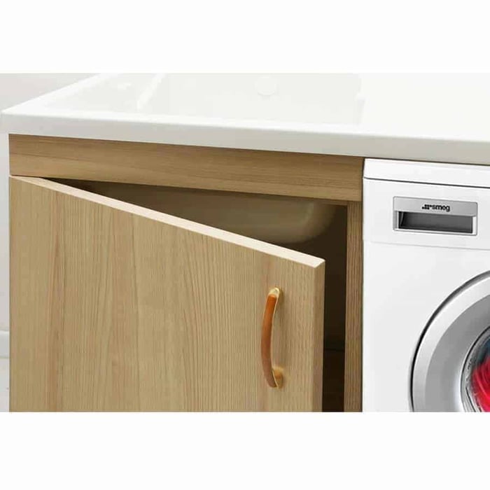 Mobile lavatoio e copri lavatrice “Lory” 109 cm 2