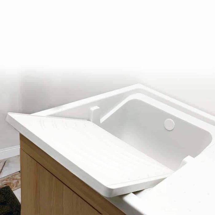 Mobile lavatoio e copri lavatrice “Lory” 109 cm 3
