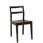 Sedia in legno Wengè,  “Play”