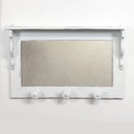 Appendiabiti shabby chic con specchio invecchiato Rionova Arredamento