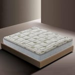 Topper sovramaterasso in soffice Memory tecnico, spessore 5 cm
