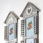 Cornici da parete in legno stile Shabby Chic