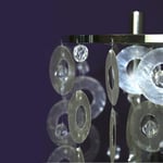 Lampada da terra con pendenti "Christa"