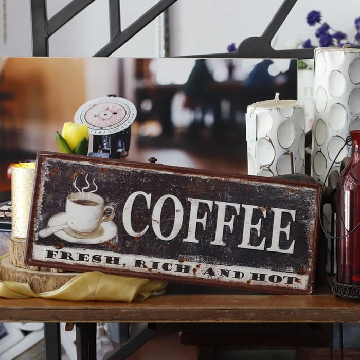 Targhe in latta stile vintage, vari modelli - immagine 4