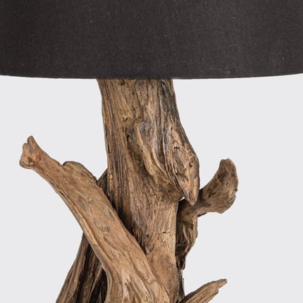 Lampada Kleta in legno teak riciclato, Bizzotto 8
