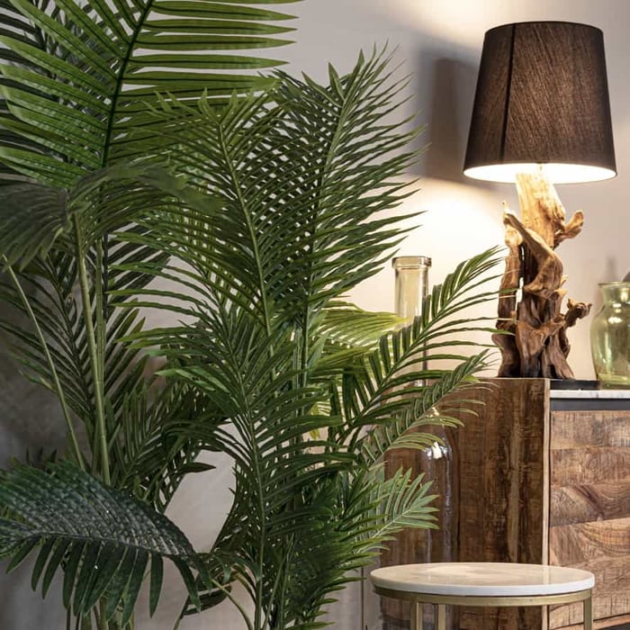 Lampada Bluma in legno teak riciclato, Bizzotto - immagine 5