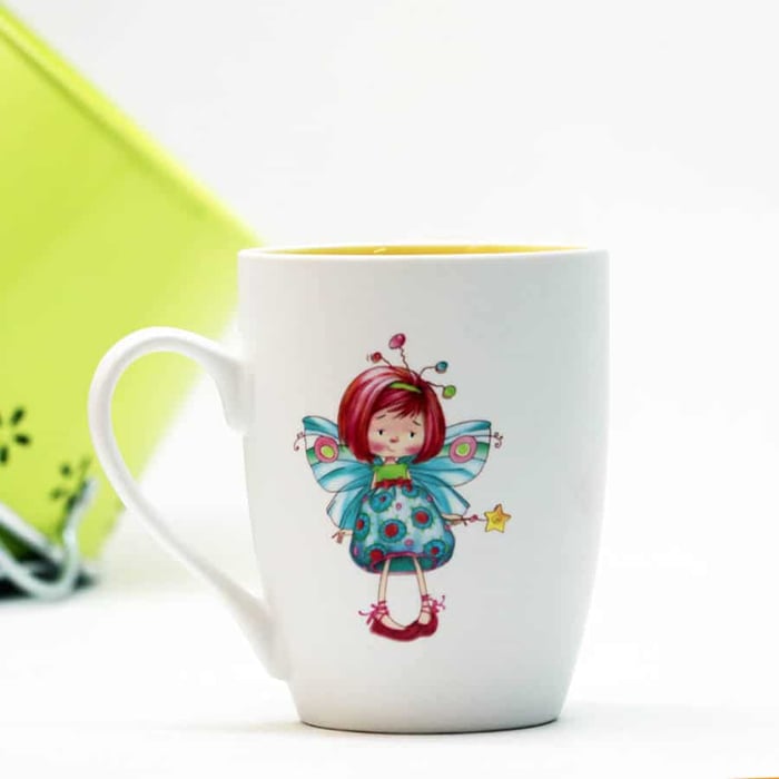Tazza mug “Fatina” in ceramica 3